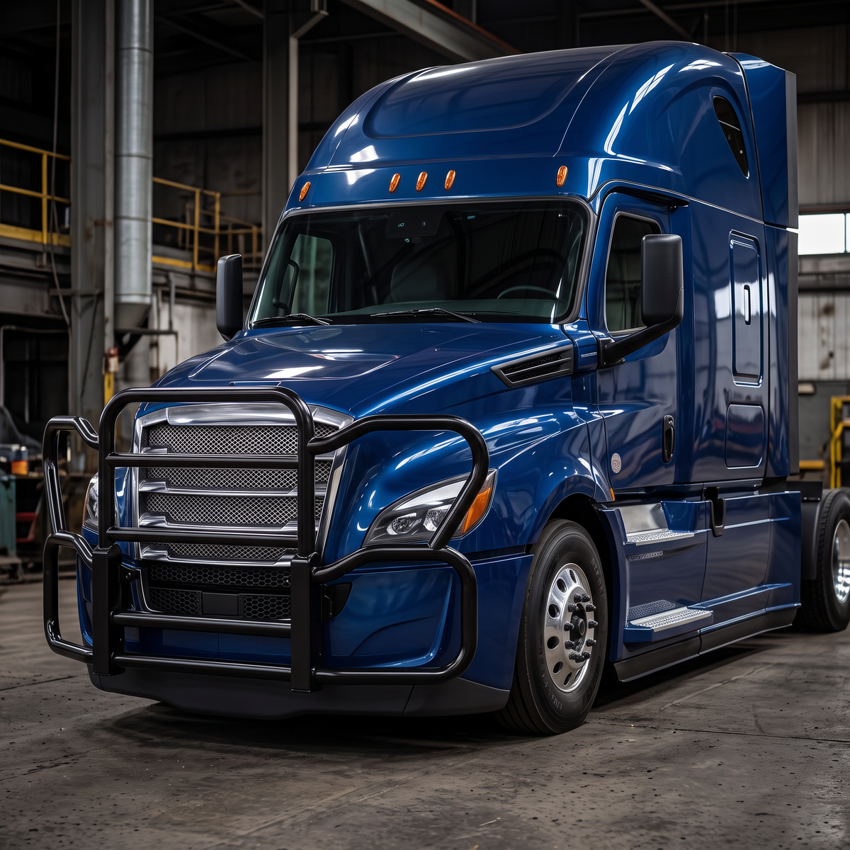 Kenworth T680 with black GOSS guard