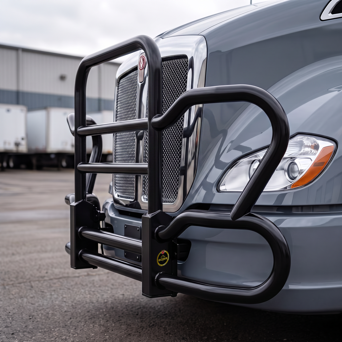 Kenworth T680 with black GOSS guard