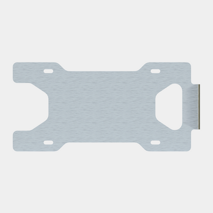 Porta Placas de Acero Inoxidable